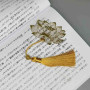 Металева закладка для книг Блискучий лотос